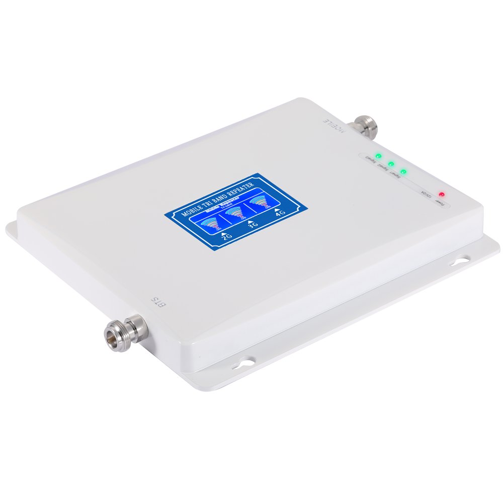 2 3 4G mobile network booster GSM 900 1800 2100 MHz 3-band mobile phone signal repeater/amplifiers
